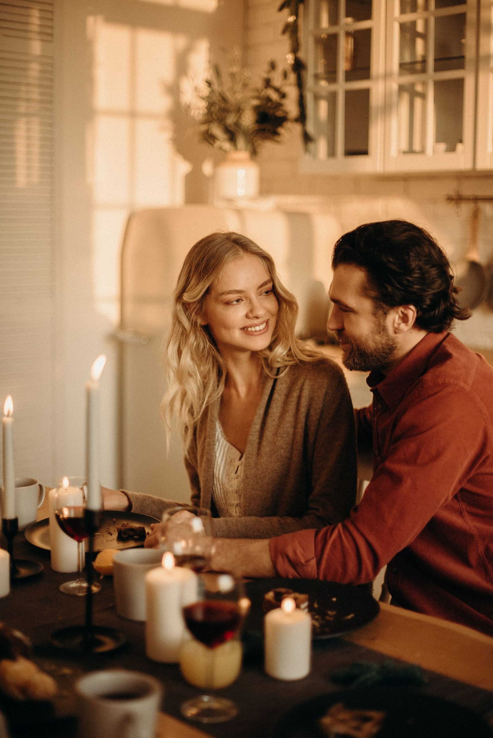 Dîner aux chandelles en amoureux — l’esprit des retraites Maison Ataméa